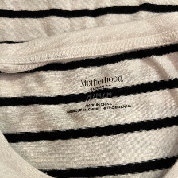 Maternity Striped Top - Picture 3 of 3
